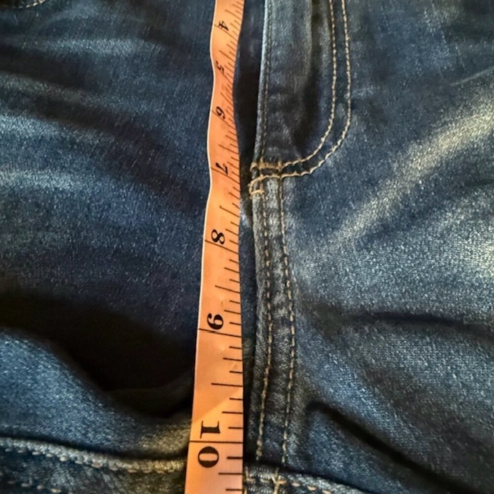 KUT🌹FROM THE KLOTH Kelsey High Rise Ankle Flare Jeans ✨ Sz 6 ✨Raw Hem - Picture 8 of 14
